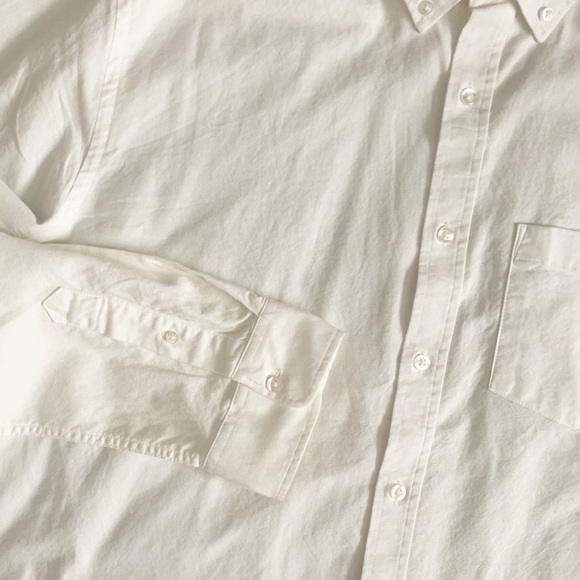 NWT Old Navy White Men's Button Down Shirt - XXL - Picture 8 of 8